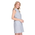 thumbnail image 2 of Iyla Women's Sleeveless Linen Shift Dress, 2 of 6