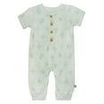 thumbnail image 1 of modern moments™ by Gerber® - Short Sleeve Long Leg Romper - Palm Trees, 1 of 5