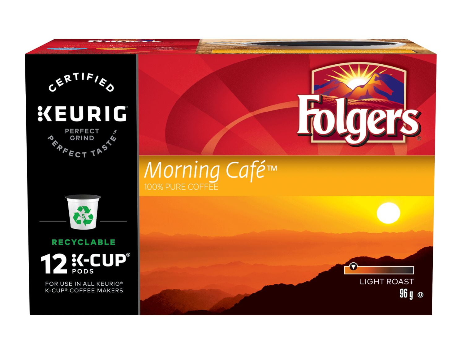 Folgers Morning Café K-Cup Coffee Pods 12 Count | Walmart Canada