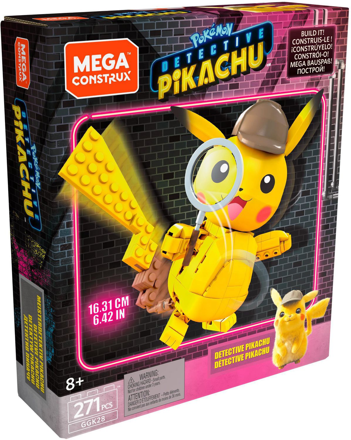 Detective pikachu best sale lego sets