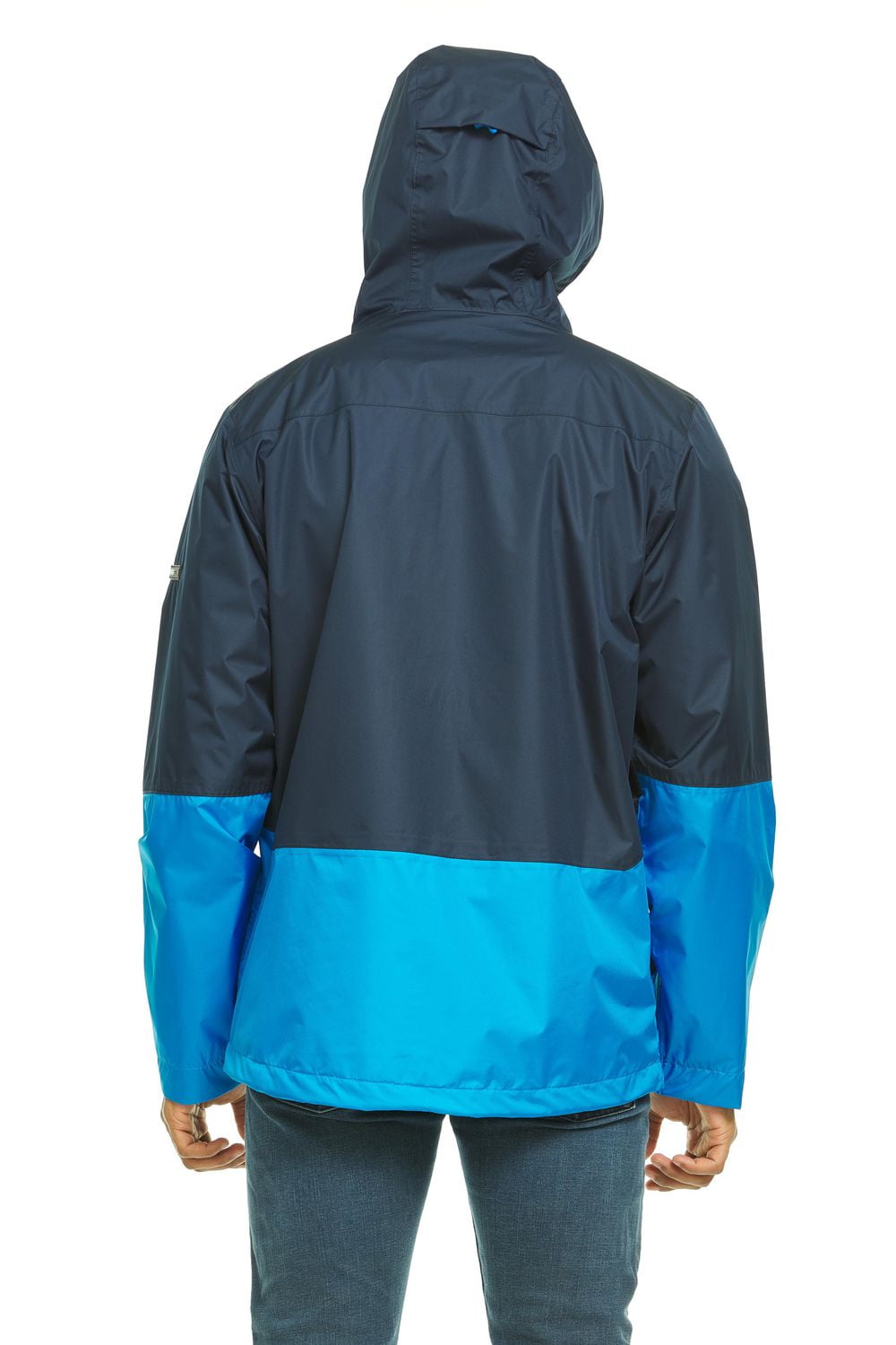 Swiss Tech Mens Hooded Waterproof Rain Jacket