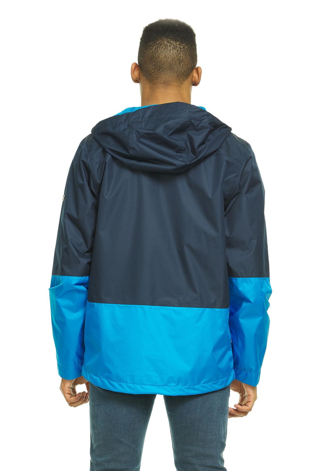 Swiss Tech Mens Hooded Waterproof Rain Jacket