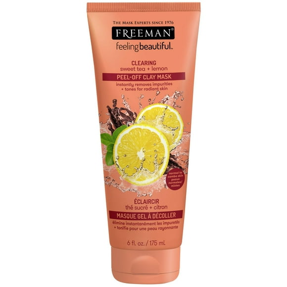 Freeman Feeling Beautiful Sweet Tea & Lemon Peel-Away Clay Mask