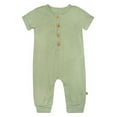 thumbnail image 1 of modern moments™ by Gerber® - Barboteuse à manches courtes et jambe longue - Vert, 1 of 5