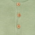 thumbnail image 3 of modern moments™ by Gerber® - Barboteuse à manches courtes et jambe longue - Vert, 3 of 5