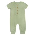 thumbnail image 1 of modern moments™ by Gerber® - Barboteuse à manches courtes et jambe longue - Vert, 1 of 5