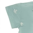 thumbnail image 4 of modern moments™ by Gerber® - Short Sleeve Romper - Teal Paper Boat, 4 of 5