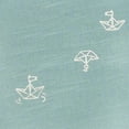 thumbnail image 5 of modern moments™ by Gerber® - Short Sleeve Romper - Teal Paper Boat, 5 of 5