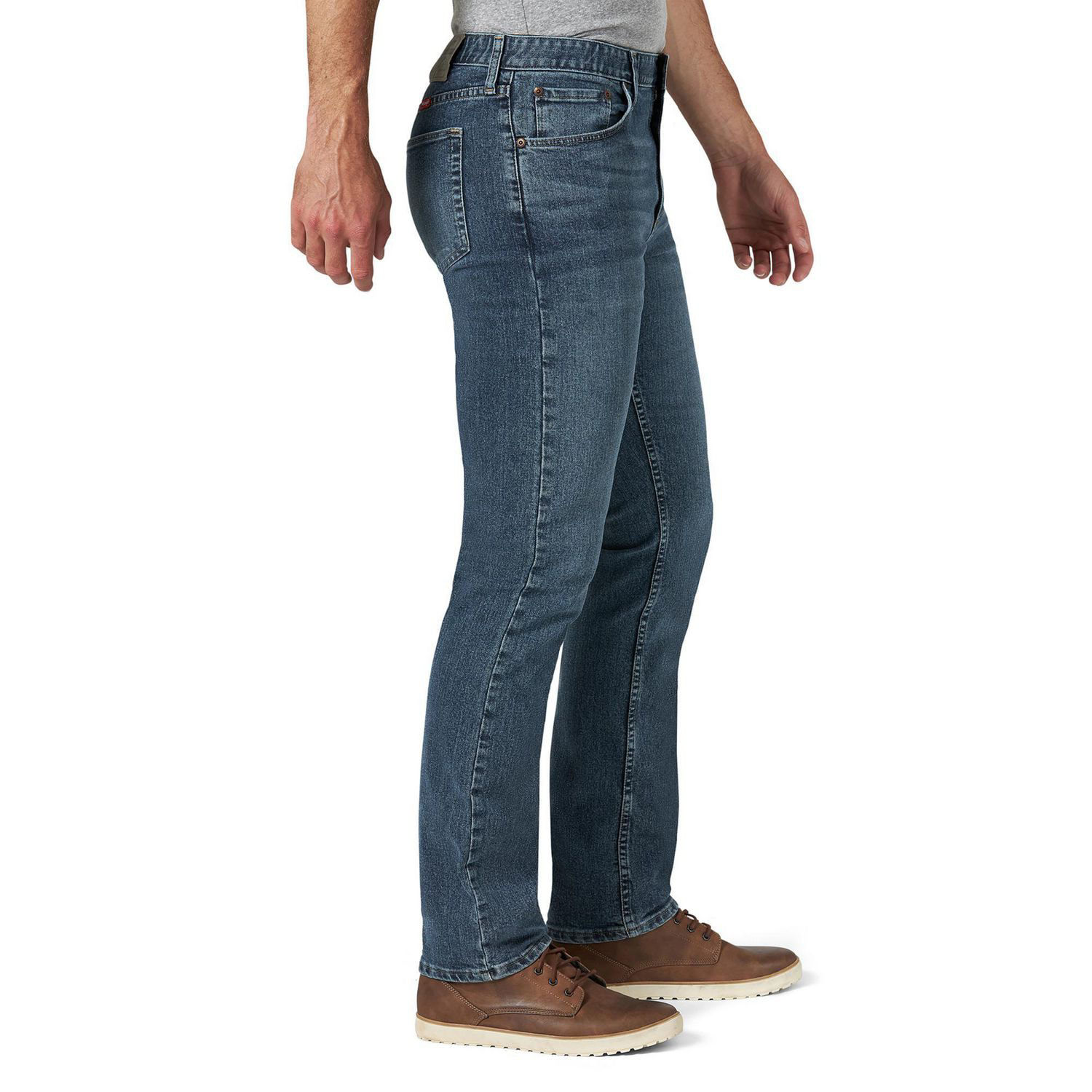Wrangler Men's Performance Straight Fit Jean, Straight fit, Stretch denim 