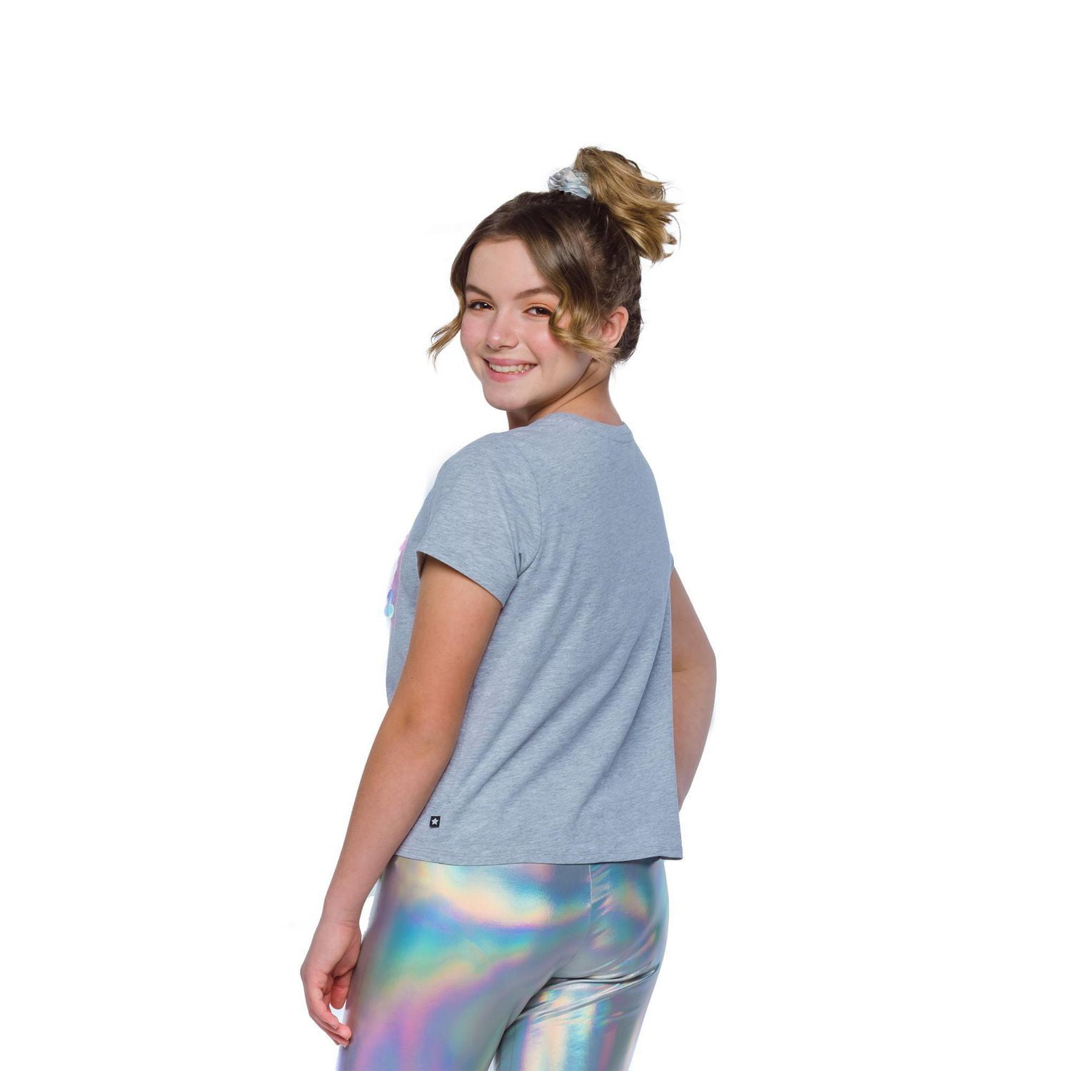 Fille Mini Pop Kids Be Fierce Box Front Tie Top