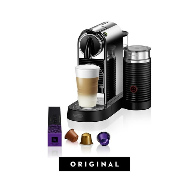 Machine à espresso CitiZ&Milk de Nespresso par De'Longhi, Chrome