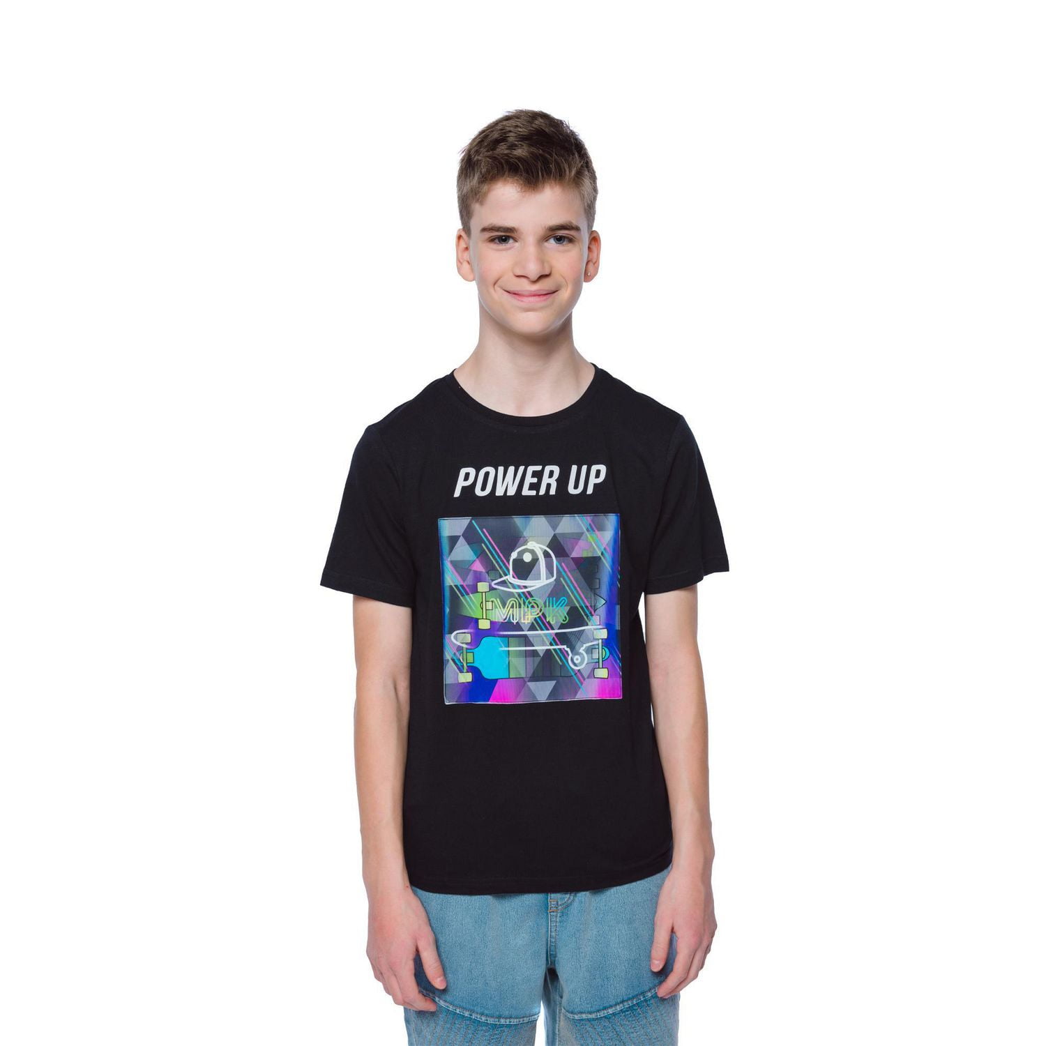Boys Mini Pop Kids Power Up T-Shirt