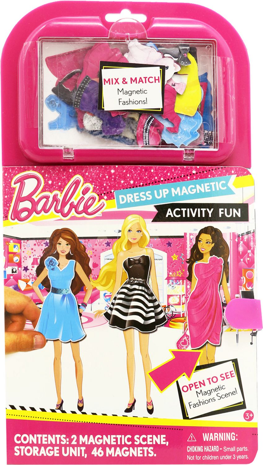 Barbie Dressup Magnetic Activity Fun Playset | Walmart Canada