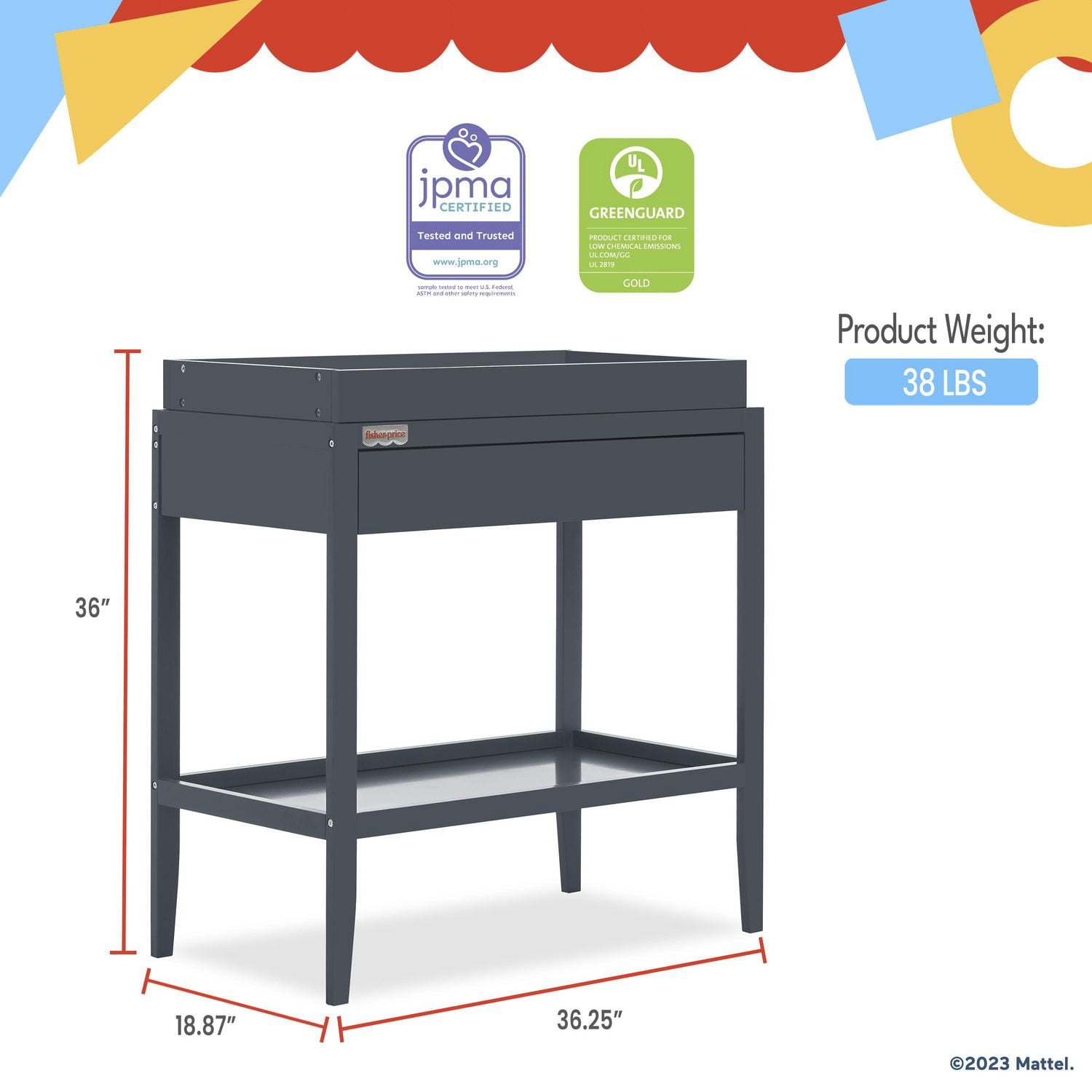 Baby changing table prices best sale