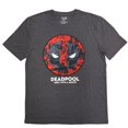 thumbnail image 1 of Marvel Mens Deadpool Badge Short Sleeve Crew Tee, 1 of 3