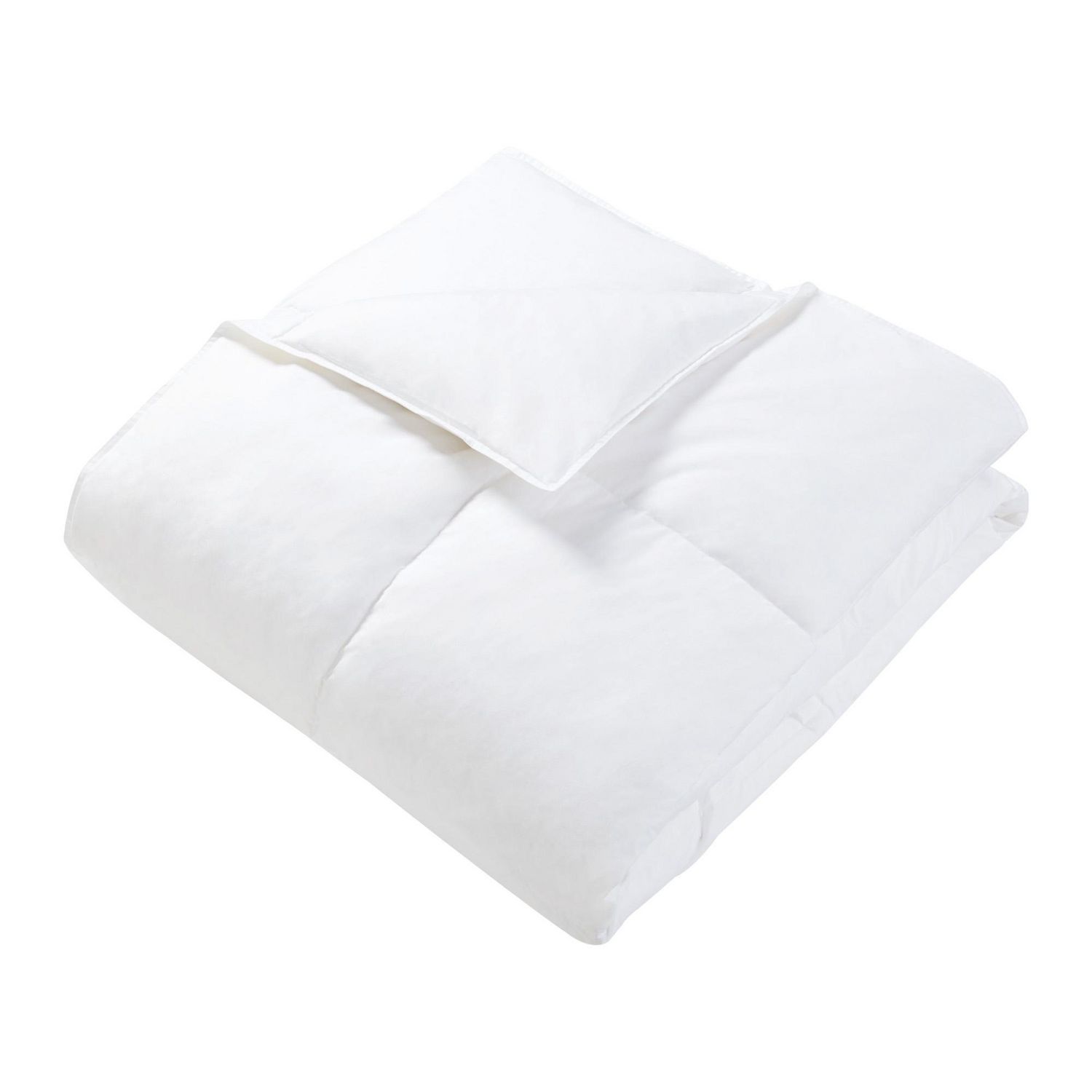  Canadian Down & Feather Co. - All Season White Goose Feather  Duvet Comforter Twin Size - 233 TC Shell 100% Cotton - Oeko TEX Certified :  Home & Kitchen