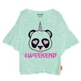thumbnail image 1 of Emoji Ladies short Sleeve Crew Tee, 1 of 2