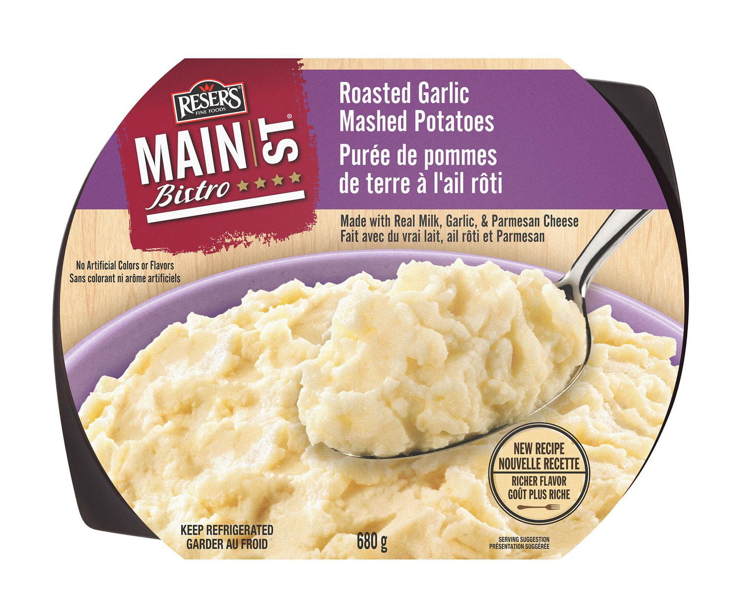 Reser's Fine Foods Sensational Sides Garlic Mashed Potatoes Walmart Canada