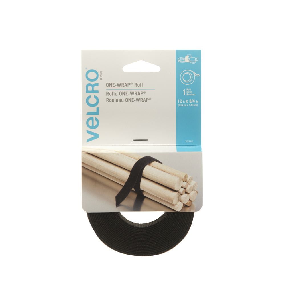 Velcro® One-Wrap® Roll, Black | Walmart Canada