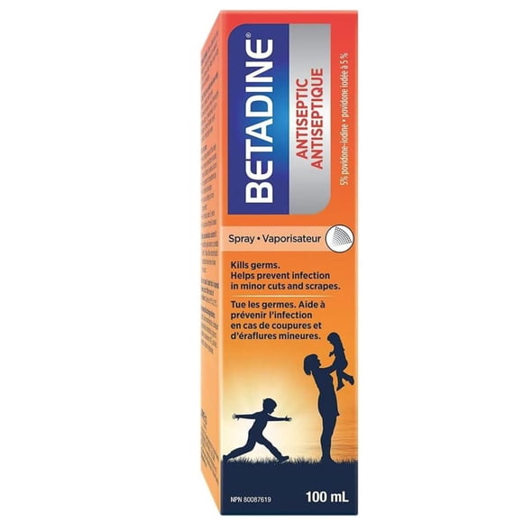 Betadine 5% Antiseptic Spray 100mL