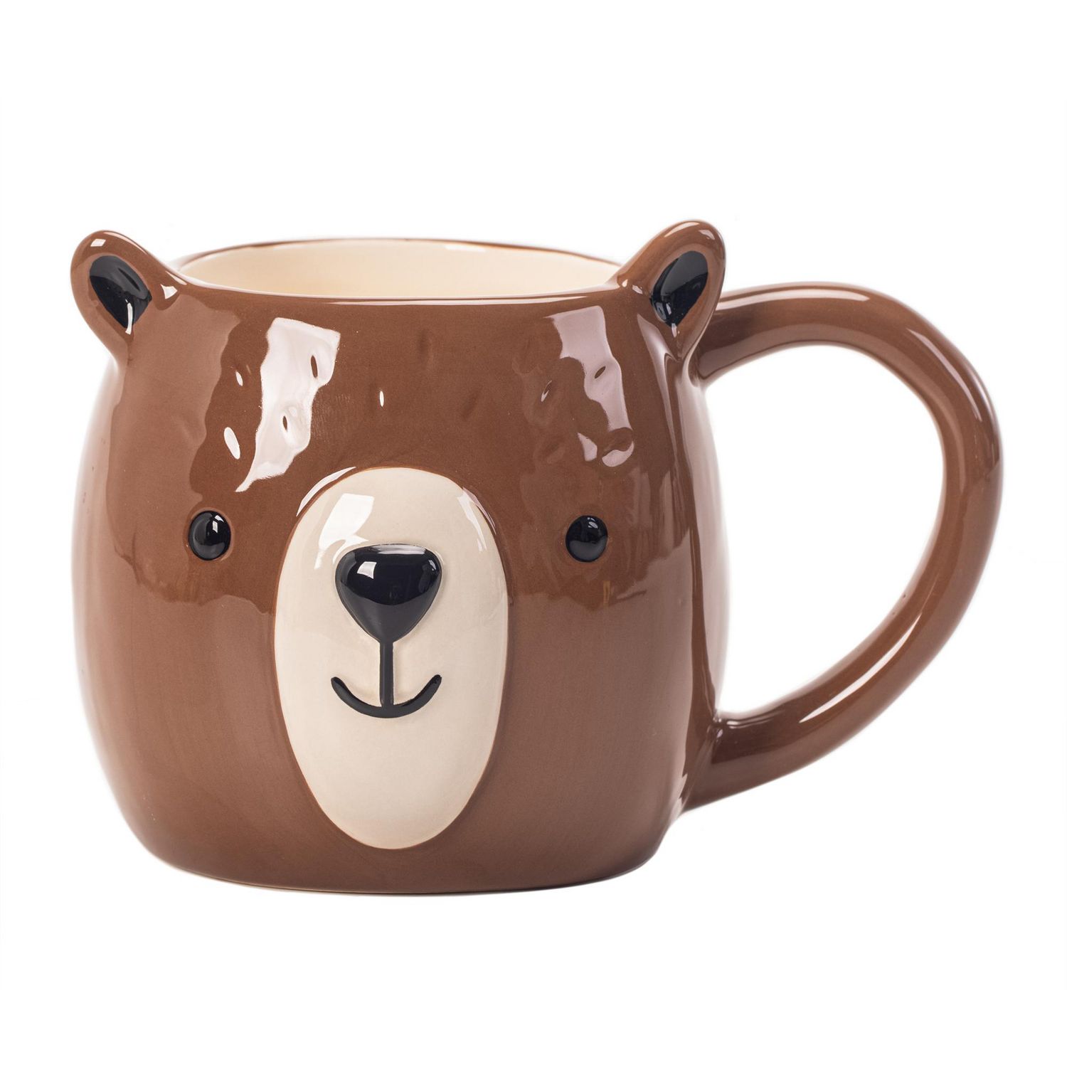 Threshold Porcelain Coffee Mug Cup “PAPA BEAR” Gold Bear