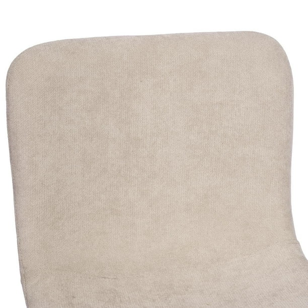 Tabourets de bar en tissu or beige de 29 po Homycasa - ensemble de 2