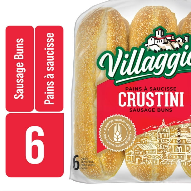 Pains à saucisse crustini de Villaggio® Emb. de 6