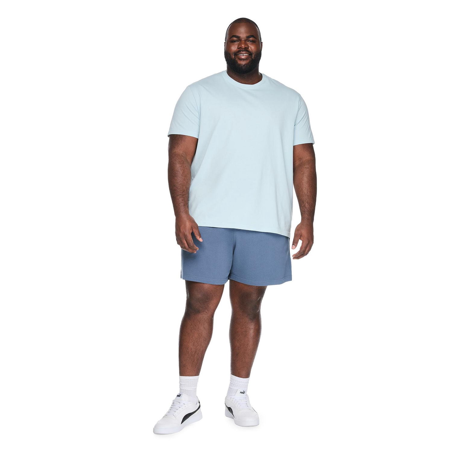 Short à enfiler en tissus épais George Plus pour hommes