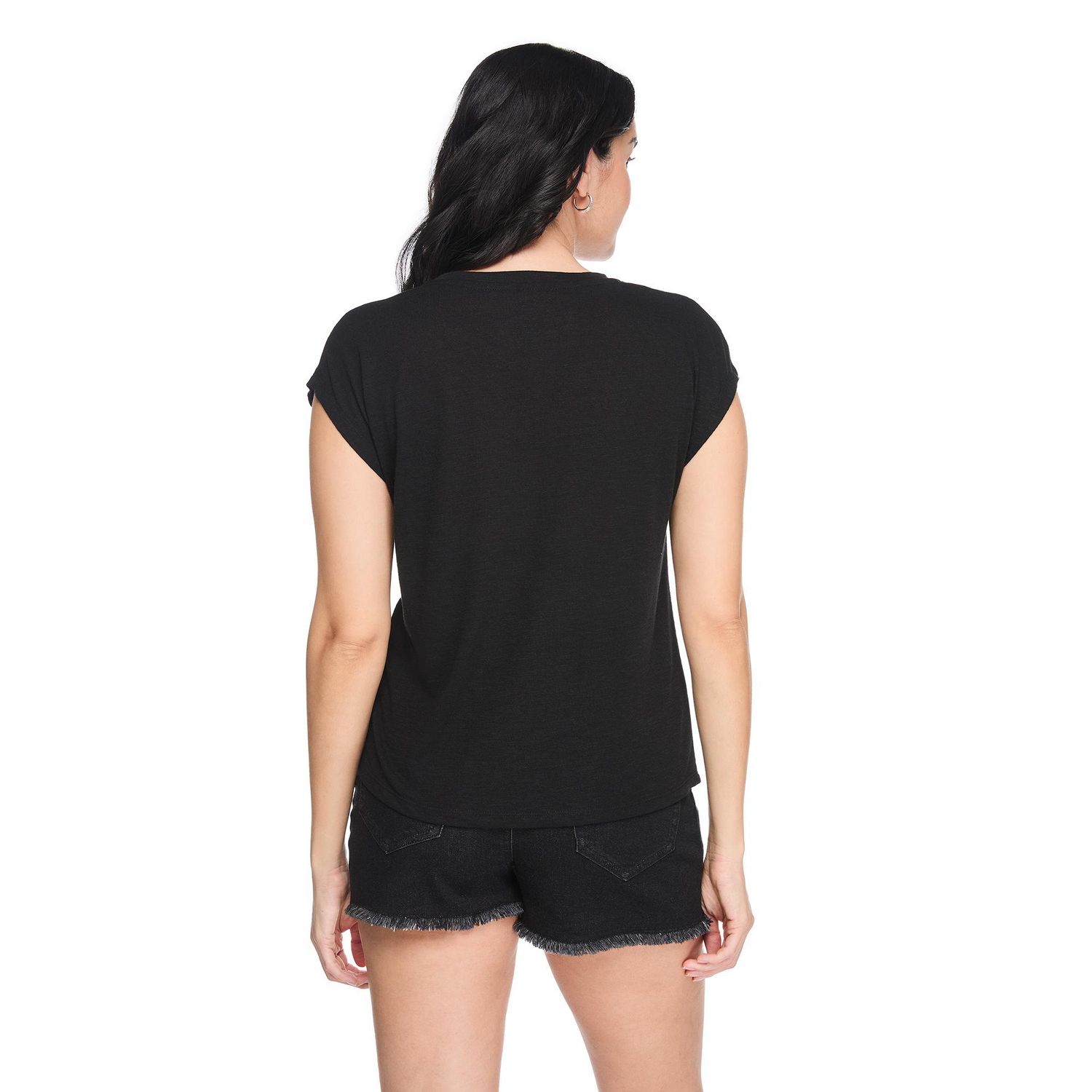 George Women's V-Neck Dolman-Sleeve Top