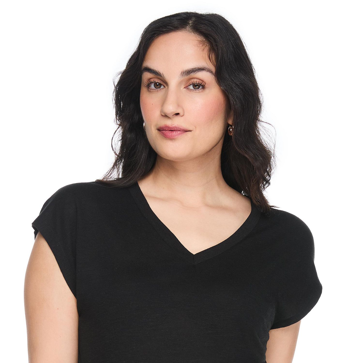George Women's V-Neck Dolman-Sleeve Top