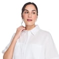 thumbnail image 4 of George Women's Linen-Blend Camp Shirt, 4 of 6