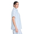 thumbnail image 2 of George Women's Linen-Blend Camp Shirt, 2 of 6