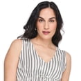 thumbnail image 4 of George Women's V-Neck Woven Tank Top, 4 of 6