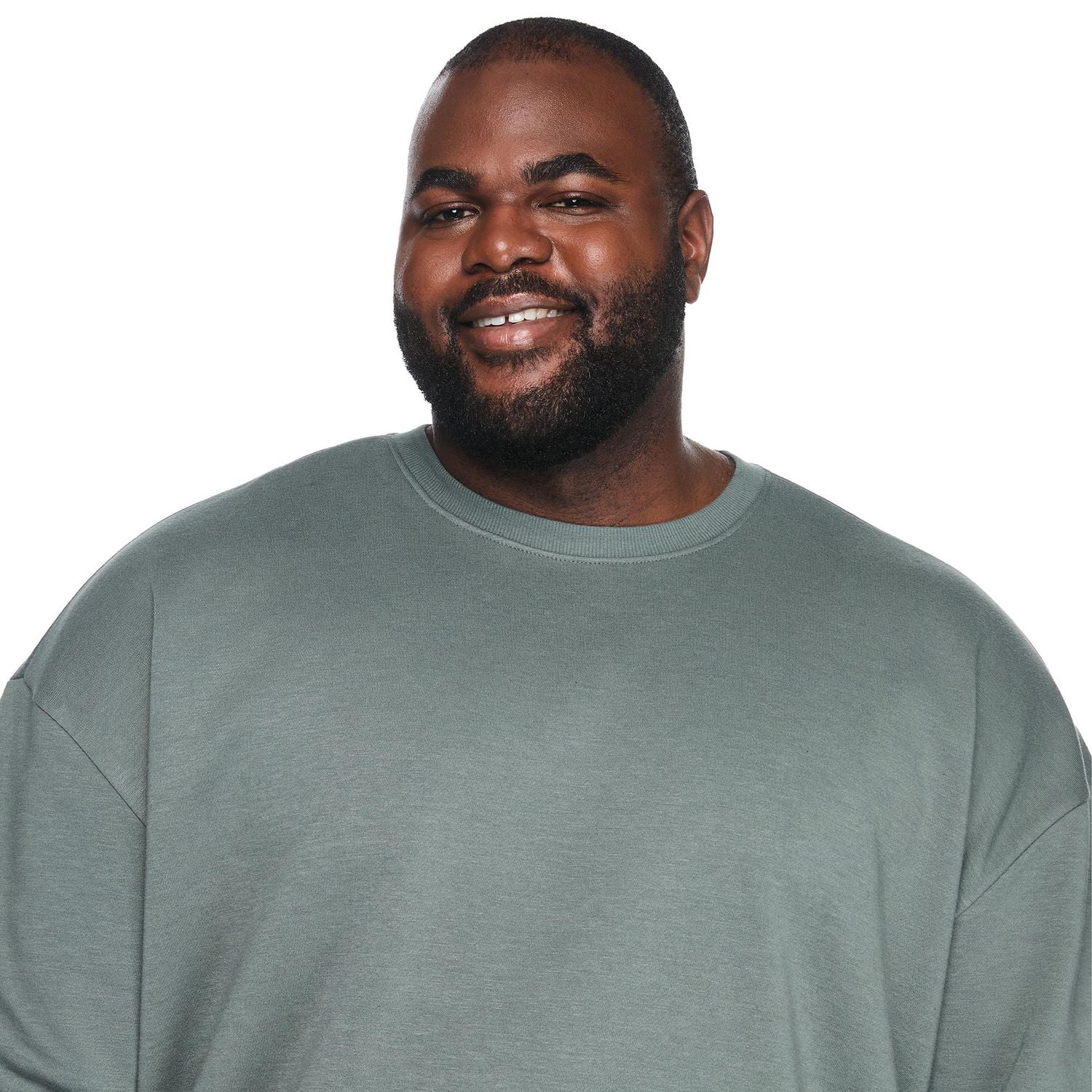 George Big Men's Crew Neck Sweatshirt