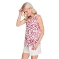 thumbnail image 2 of Iyla Women's Crinkle Sleeveless Blouse, 2 of 6
