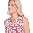 thumbnail image 4 of Iyla Women's Crinkle Sleeveless Blouse, 4 of 6