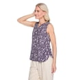 thumbnail image 2 of Iyla Women's Crinkle Sleeveless Blouse, 2 of 6