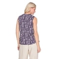 thumbnail image 3 of Iyla Women's Crinkle Sleeveless Blouse, 3 of 6
