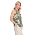 thumbnail image 2 of Iyla Women's Crinkle Sleeveless Blouse, 2 of 6
