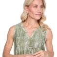thumbnail image 4 of Iyla Women's Border Printed Top, 4 of 6