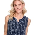 thumbnail image 4 of Iyla Women's Border Printed Top, 4 of 6