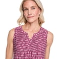 thumbnail image 4 of Iyla Women's Border Printed Top, 4 of 6