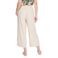 thumbnail image 3 of Iyla Women's Linen Gaucho Pant, 3 of 6