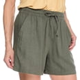 thumbnail image 4 of Iyla Women's Linen-Blend Short, 4 of 6