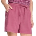 thumbnail image 4 of Iyla Women's Linen-Blend Short, 4 of 6