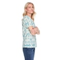 thumbnail image 2 of Iyla Women's Printed Jacquard T-Shirt, 2 of 6