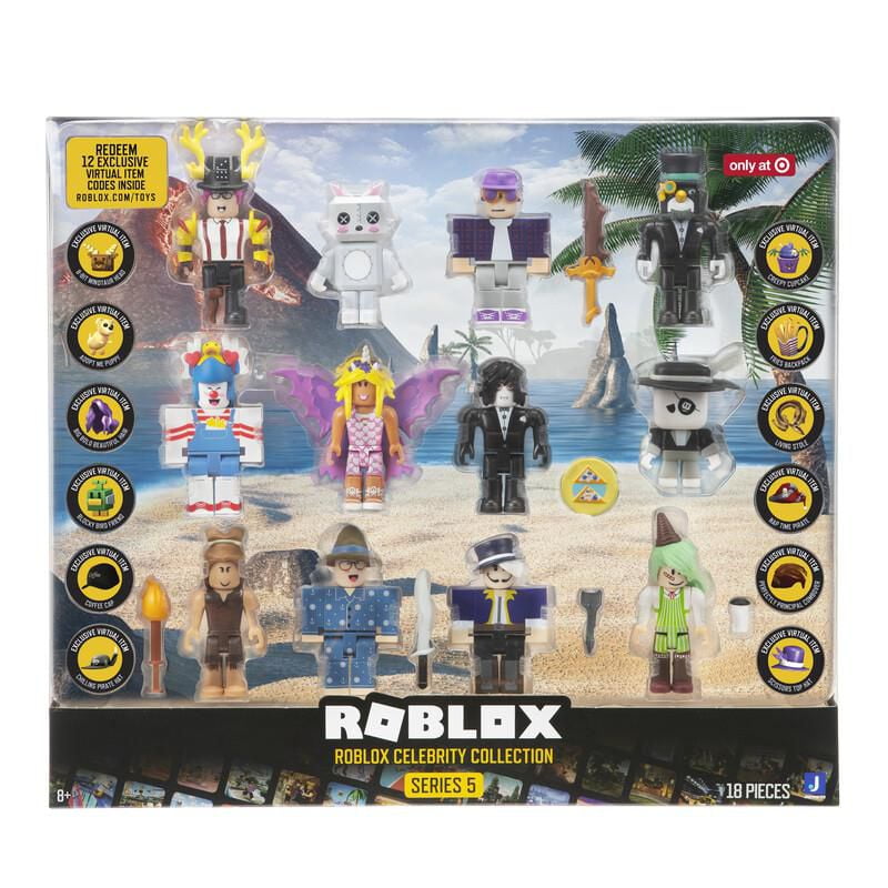 Roblox Classics Series 4 Twenty-One Piece Set 12 Exclusive Virtual Codes :  Toys & Games 