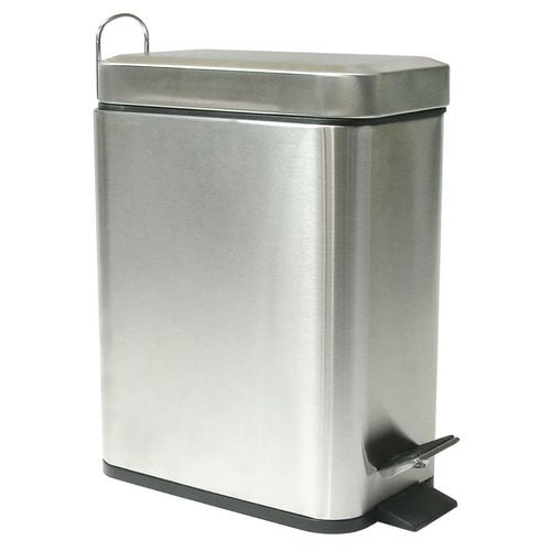 5 L Step Garbage Can Chrome Walmart Canada
