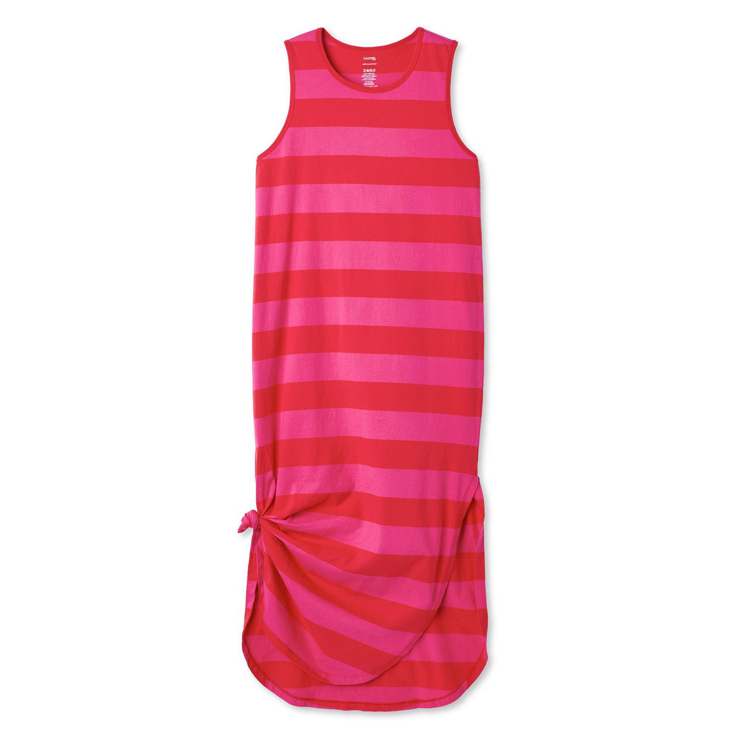 Robe débardeur nouée sur le devant George pour femmes