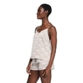 thumbnail image 2 of George Women's Two Piece Satin Pajama Set, 2 of 6